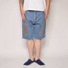 Levi's/501 Cut Off Painted Denim Shortsʥ꡼Х åȥեǥ˥ॷ硼ġ˥ǥ/W34 [u-9355]