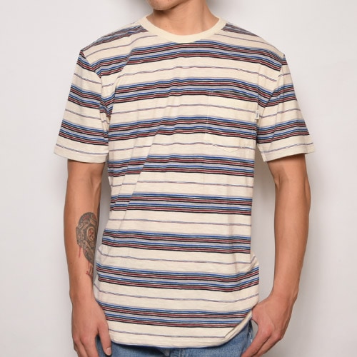 Vans/Breman Border T-Shirt（バンズ マルチボーダーTシャツ