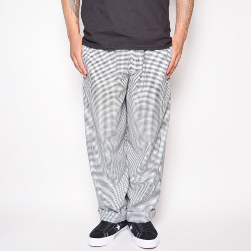 Uncommon Threads/Baggy Chef Pants（アンコモンスレッズ バギーシェフパンツ）ホワイト×ブラック [a-1798]-US  ONLINE SHOP