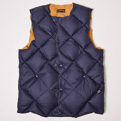 Comfy Outdoor Garment/Diamond Quilted Down Vest（コンフィー ダウンベスト）ネイビー  [a-1934]-US ONLINE SHOP