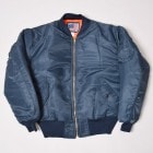 Snap'N'Wear/Reversible MA-1 Flight Jacket（スナップンウエア MA-1ジャケット）ネイビー [a-2061]