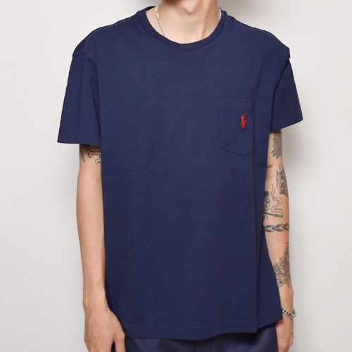 Ralph Lauren/S/S Pocket T-shirt（ラルフローレン ポケットTシャツ）ネイビー [a-2377]-US ONLINE  SHOP