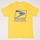 United States Postal Service/Logo T-Shirt（ユーエスピーエス Tシャツ）イエロー [a-2442]|プリント Ｔシャツ|ショートスリーブTシャツ