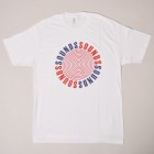 Sounds Magazine T-Shirt（サウンズマガジン Tシャツ）ホワイト [a-2470]|プリント Ｔシャツ|ショートスリーブTシャツ