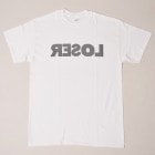 RESOL S/S Reflector Print T-Shirt（ルーザー リフレクターTシャツ）ホワイト [a-2521]|プリント Ｔシャツ|ショートスリーブTシャツ