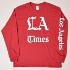 Los Angeles Times L/S Logo T-Shirt�ʥ����󥼥륹�����ॹ T����ġ˥�������å� [a-2667]