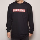 Powell Peralta/Supreme L/S T-Shirt（パウエル Tシャツ）ブラック [a-2726]