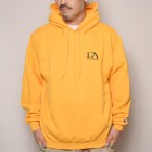 Los Angels Souvenir Pullover Hoodie (LAスーベニアスウェットパーカー)イエロー [a-2950]|スウェットシャツ