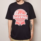 Hells Angels Oakland/PBR T-Shirt（ヘルズエンジェルス Tシャツ）ブラック [a-3099]|プリント Ｔシャツ|ショートスリーブTシャツ