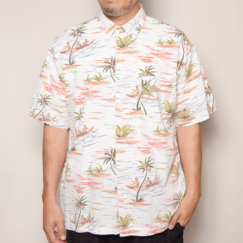 90's J.Crew オールドジェイクルー　スイングトップ 90's J.CREW S/S パッチワークシャツ - used&vintage box Hi-smile
