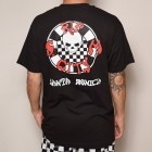Rip City Skates/Checker Circle Logo S/S T-Shirt（リップシティスケート Tシャツ）ブラック [a-3261]|プリント Ｔシャツ|ショートスリーブTシャツ