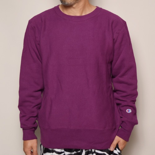 Champion/Reverse Weave Sweat Shirt（チャンピオン スウェットシャツ）パープル [a-3363]-US ONLINE  SHOP