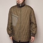 ・German Military/Quilted Liner Jacket（ジャーマンミリタリー キルティングジャケット）オリーブ [z-2439]