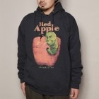 Vintage Washed Movie Sweat Hoodie/Red Apple（ヴィンテージウォッシュドスウェットフーディー）ブラック [a-3563]|スウェットシャツ