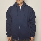 Fruit of the Loom/Full Zip Sweat Parka（フルーツオブザルーム スウェットパーカー）ネイビー [a-3583]