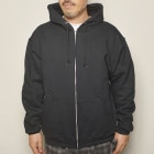 Fruit of the Loom/Full Zip Sweat Parka（フルーツオブザルーム スウェットパーカー）ブラック [a-3584]