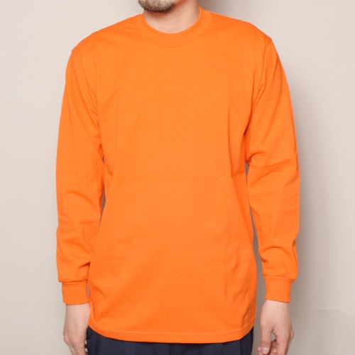 RRR123 gymgno グラフィックロングスリーブカットソー オレンジ RRR123 gymgno グラフィックロングスリーブカットソー オレンジ