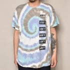 HWY×US/Tie Dye S/S Cal Trans T-Shirt （エイチダブリューワイ×アス タイダイTシャツ）パープル×ブルー×グレー [a-3738]