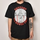 Hells Angels San Jose/Big House Crew S/S T-Shirt（ヘルズエンジェルス Tシャツ）ブラック [a-3773]