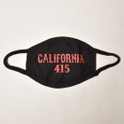 415 Clothing/California 415 Face Mask（415クロージング フェイスマスク）ブラック [a-3886]