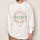 TABASCO L/S T-Shirt（タバスコTシャツ）ホワイト [a-4030]