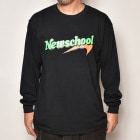 Newschool L/S T-Shirt�ʥ˥塼�������� T����ġ˥֥�å� [a-4061]