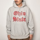 Ohio State University/Pullover Sweat Hoodie（オハイオステイトユニバーシティ スウェットパーカー）ヘザーグレー [a-4136]