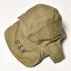 US Navy/N-1 Deck Cap/40's-50's Dead Stock(USネイビー デッドストックエヌワンデッキキャップ)オリーブ [z-4847]|キャップ|キャップ&ハット