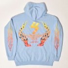 Us Team Flames Sweat Hoodie（アス スウェットフーディー）ライトブルー [a-4522]