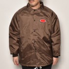 American Spirit Wear×US/Oval Patched Quilt-Lined Coach Jacket（アメリカンスピリットウェア×アス コーチジャケット）ブラウン [a-4615