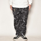 Multi Sporting Skull Easy Pants（スポーティングスカルイージーパンツ）ブラック×グレー [a-4669]