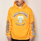 415 Clothing×Us/Frisco Choppers Pullover Hoodie（415クロージング×アス パーカー）イエロー [a-4691]