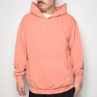 Los Angeles Apparel×US/Garment Dye Lightweight Hoodie（ロサンゼルスアパレル×アス スウェットフーディー）サーモンピンク [a-4729]