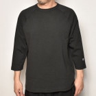 Champion/T1011 3/4Sleeve Raglan T-Shirt（チャンピオン ラグランTシャツ）ブラック [a-4768]