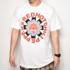 Red Hot Chili Peppers/Official Aztec S/S T-Shirt（レッドホットチリペッパーズ オフィシャルTシャツ）ホワイト [a-4791]|プリント Ｔシャツ|ショ