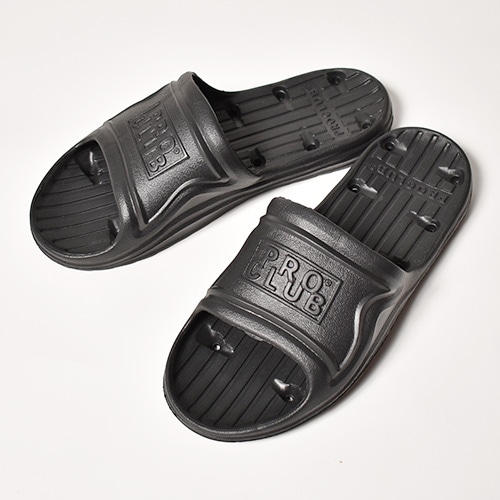 Pro Club/Rubber Slide Sandals（プロクラブ サンダル）ブラック