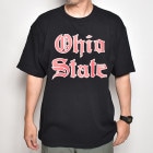 Ohio State University/S/S T-Shirt（オハイオステイトユニバーシティ Tシャツ）ブラック [a-4919]|プリント Ｔシャツ|ショートスリーブTシャツ