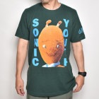 Sonic Youth/Official  Dirty Alien  S/S T-Shirt（ソニックユース オフィシャルTシャツ）ダークグリーン [a-4942]|プリント Ｔシャツ|ショートスリー