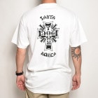 Dogtown/Cross Logo×Santa Monica S/S T-Shirt（ドッグタウン Tシャツ）ホワイト [a-5030]
