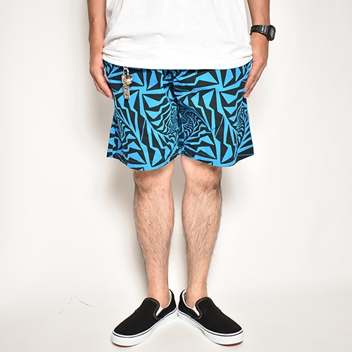 Crazy Spiral Patterned Easy Short Pants（クレイジースパイラル
