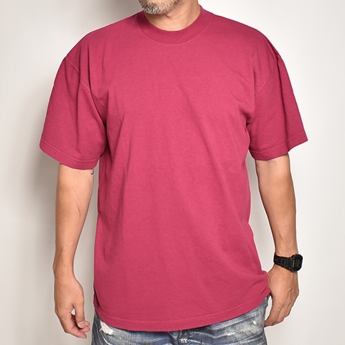 【レアカラー！】Los Angeles Apparel 14oz フーディ 赤 Los Angeles Apparel/6.5oz. Garment Dyed S/S T-Shirt