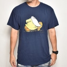 Robert Crumb/Mr. Natural S/S T-shirt（ロバート・クラム Tシャツ）ネイビー [a-5195]
