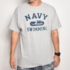 US Navy/Official Swimming Team Champion T-Shirt（USネイビー チャンピオンTシャツ）ヘザーグレー [a-5247]