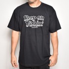 Bass Brains/Keep on Fishin' S/S T-Shirt(バスブレインズ Tシャツ)ブラック [a-5294]|プリント Ｔシャツ|ショートスリーブTシャツ