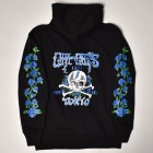 CHI-CHI’S×US/Skull Rose Zip-Up Hoodie（チチス×アス パーカー）ブラック [a-5376]