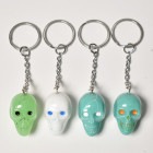 The Spooky Skull Key Holders w/Ball Chain（スカルキーホルダー） [a-5387]