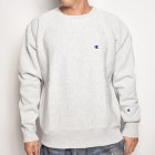 Champion/Reverse Weave Crew Neck Sweatshirt（チャンピオン リバースウィーブスウェット）シルバーグレー [a-5404]|スウェットシャツ