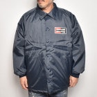US Customized Champion Spark Plugs Quilt-Lined Coach Jacket(USカスタマイズ チャンピオンナイロンジャケット)ネイビー [a-5459]