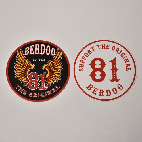 Hells Angels Berdoo/Support Sticker（ヘルズエンジェルス ステッカー