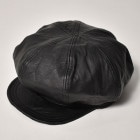US Original/Leather Casquette（USオリジナル レザーキャスケット）ブラック [a-5478]